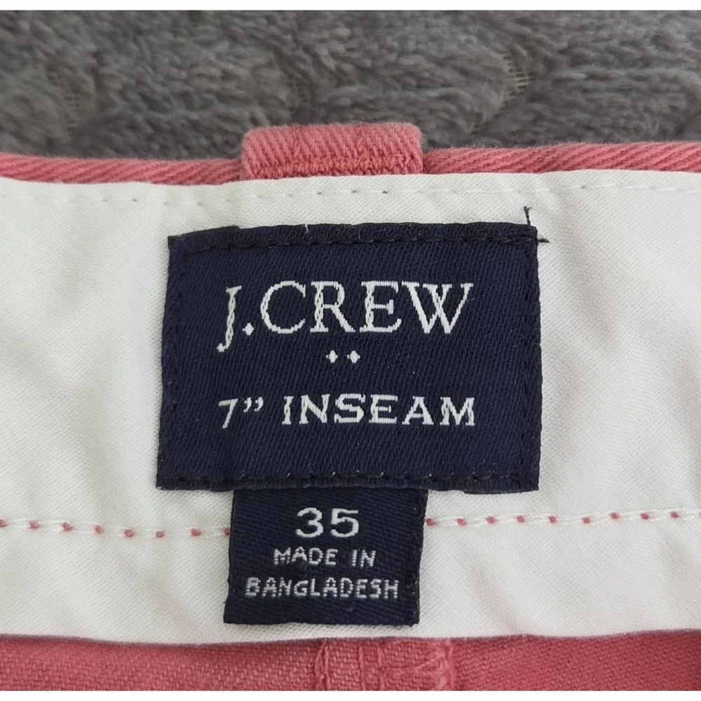 J.Crew Men's Size 35 Dark Salmon Chino Shorts 7